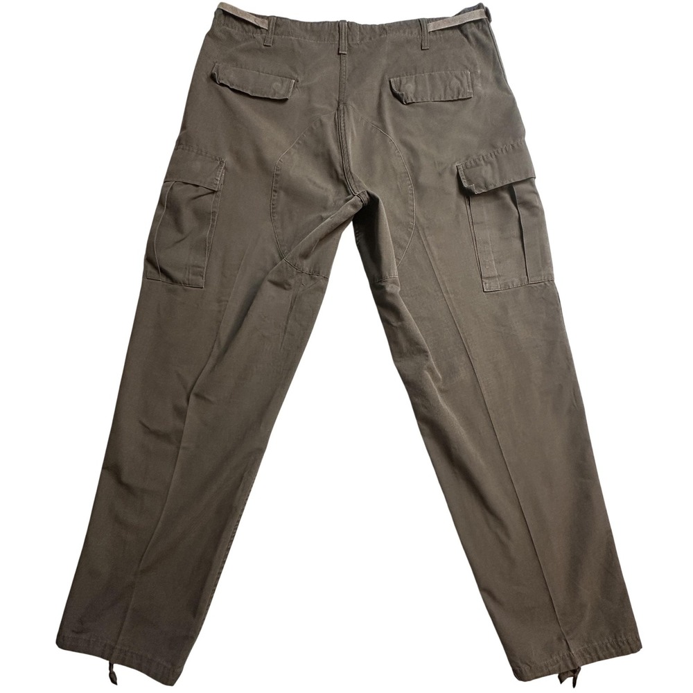 Tru-Spec Cargo Pants Mens XLT Brown Tactical Work Ripstop Adjustable Waist Army